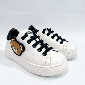Moschino Kids Teddy Bear Sneakers | toddler boy Size 10 SEND OFFERS